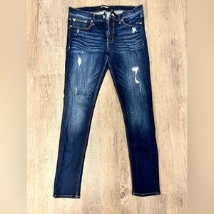 Express women’s mid rise stretch skinny jean - size 8R